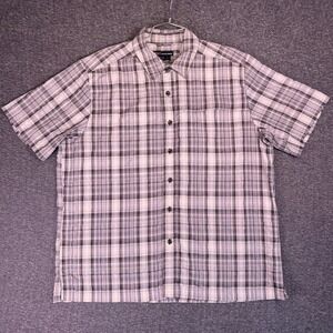 5.11 Tactical Series Shirt‎ Mens Large Plaid Short Sleeve Outdoors Casual Snaps